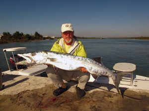 Bahamas Barracuda On Fly