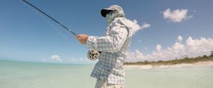 Fighting Bonefish, Andros Bahamas [photo: Joel Jefferson, Fish Bones Guided Fly Fishing]