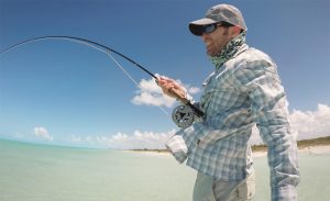 Hooked Up On Big Bahamas Bonefish on Fly