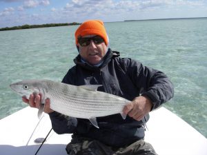 Another Large Bonefish at Big Charlie's