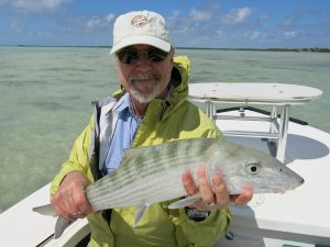 Eric with a wintertime Andros Bonefish