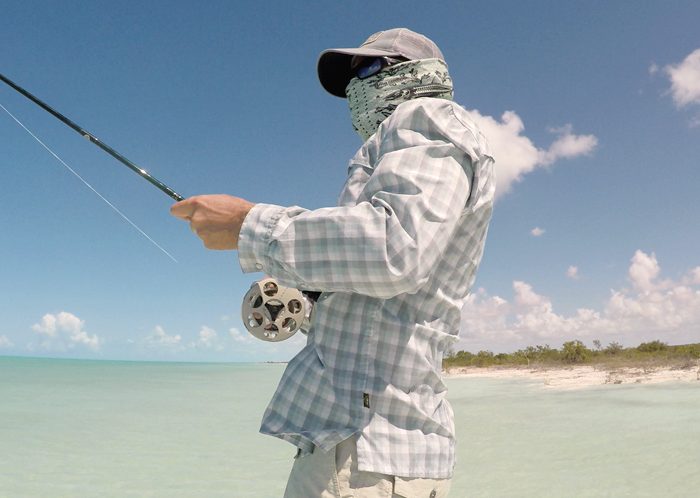 Fighting Bonefish, Andros Bahamas [photo: Joel Jefferson, Fish Bones Guided Fly Fishing]